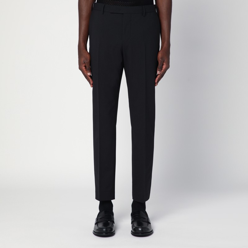 Black wool trousers - PT Torino - Modalova