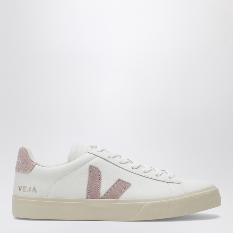 Campo sneakers in white and pink leather