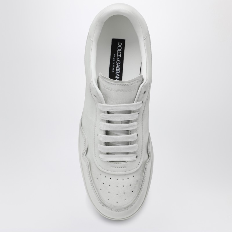 Dolce & Gabbana Vintage White Portofino Sneakers In White