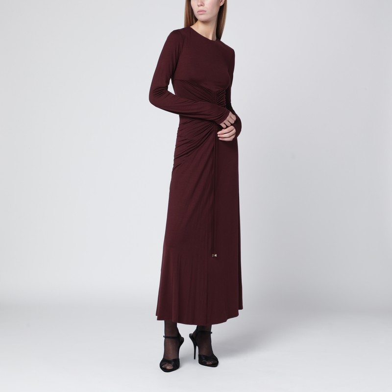 Cherry stretch jersey dress