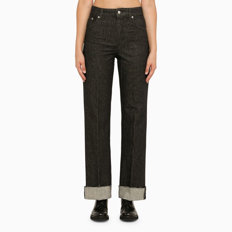 Black cotton Babalù jeans