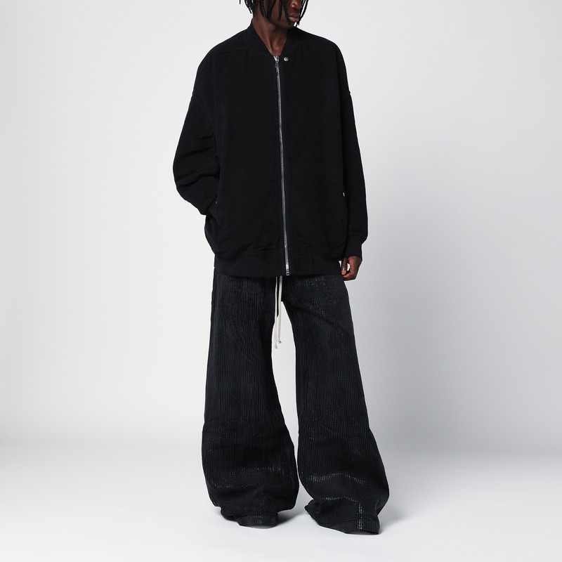 Drkshdw Jumbo Flight Bomber Jacket In Black