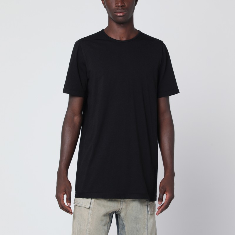 Drkshdw Black Cotton T-shirt In Black