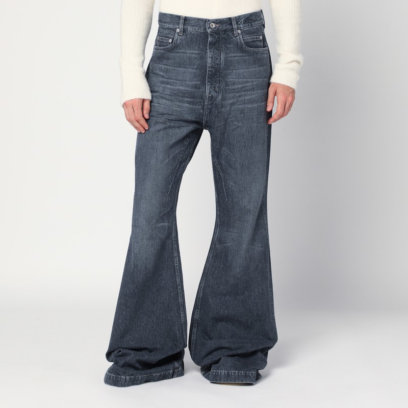 Washed grey flared jeans - DRKSHDW - Modalova