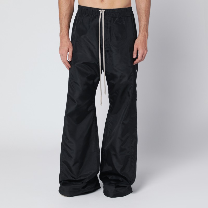 Black nylon Pusher trousers