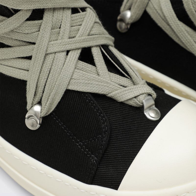 Drkshdw Black Megalace Sneakers In Fabric In Black