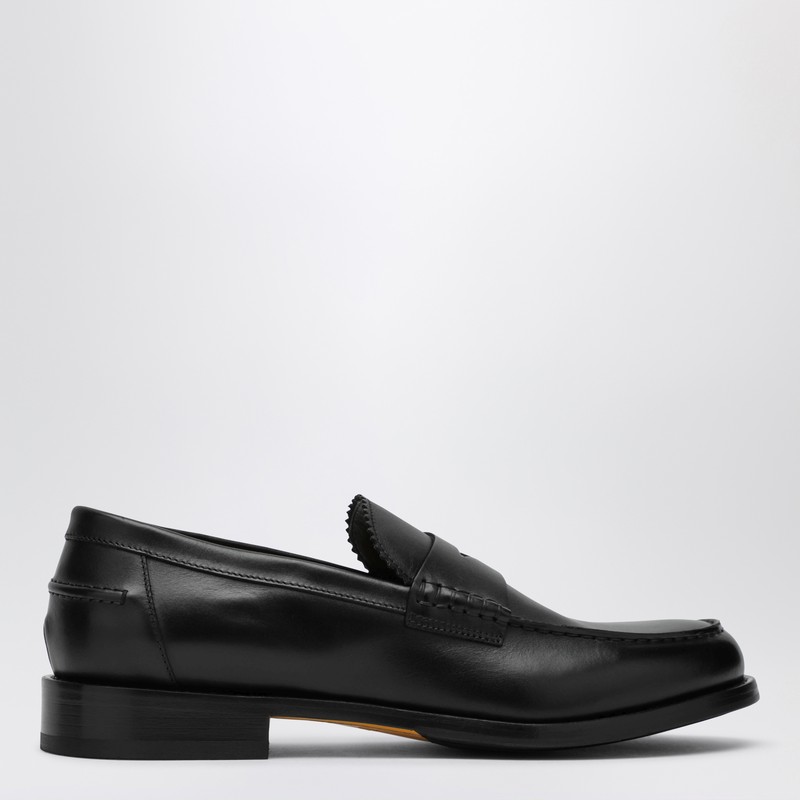 Loafers in Black Leather