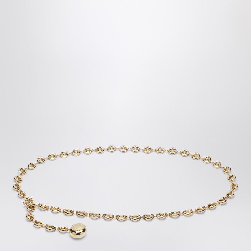 Donut gold chain belt