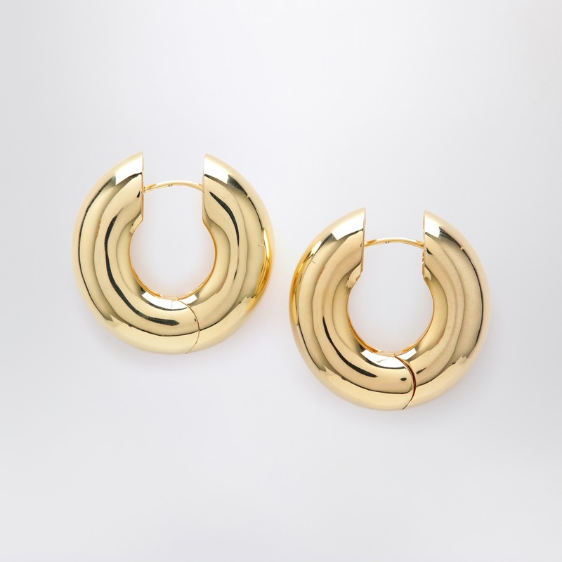 Eliou Devon Hoop Gold Earrings In Gold