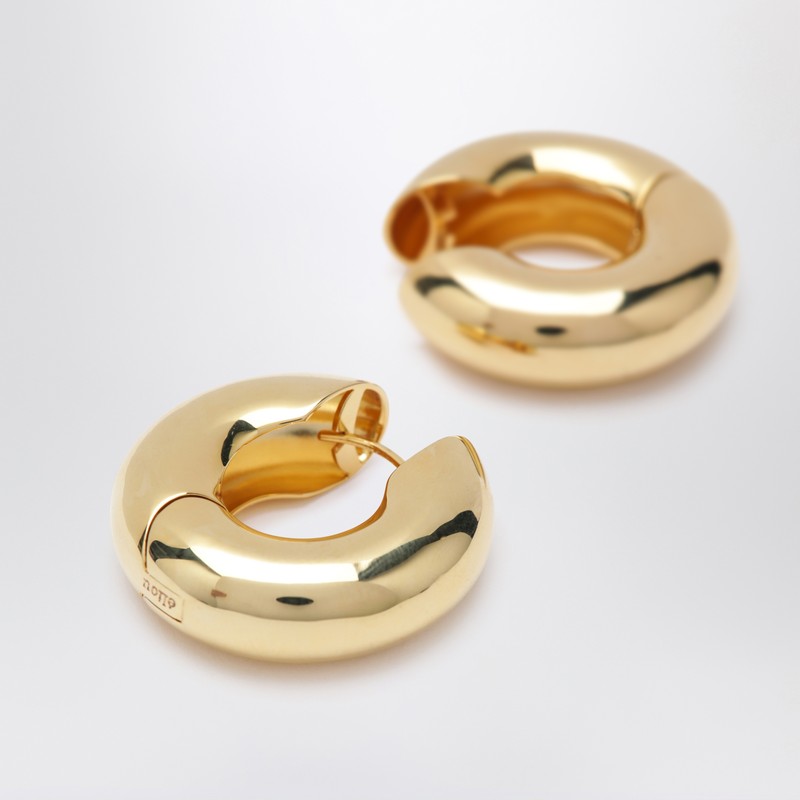 Eliou Devon Hoop Gold Earrings In Gold