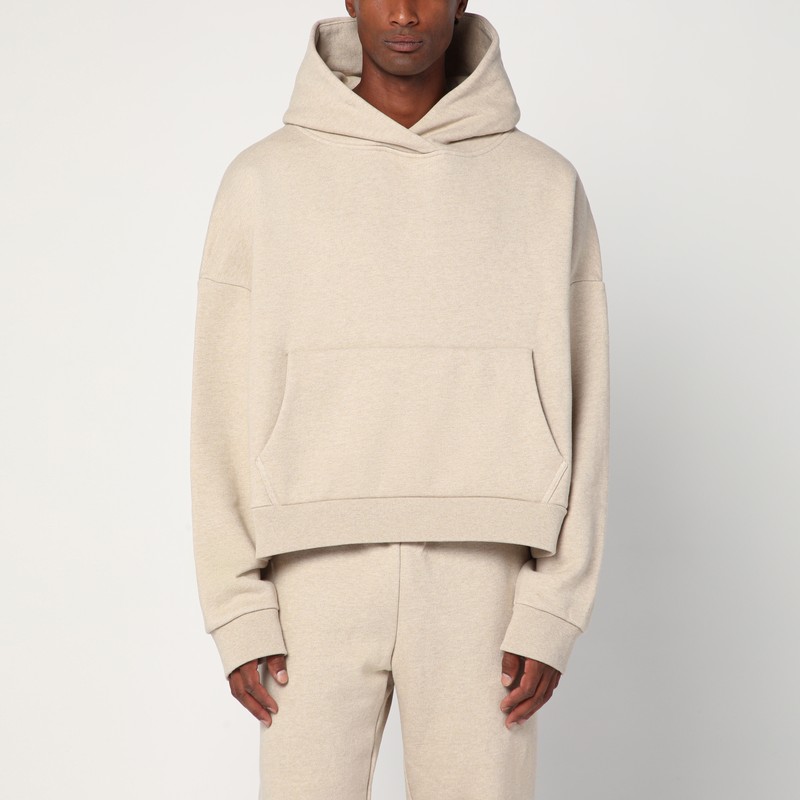 Taupe cotton sweatshirt
