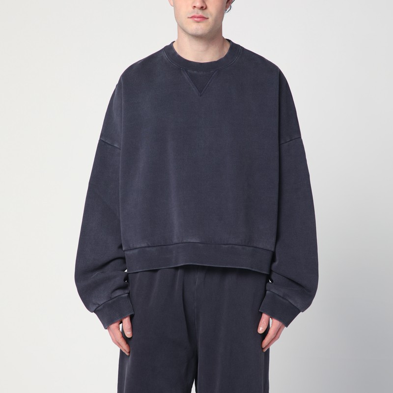 Ink coloured sweatshirt in cotton - Entire Studios - Modalova