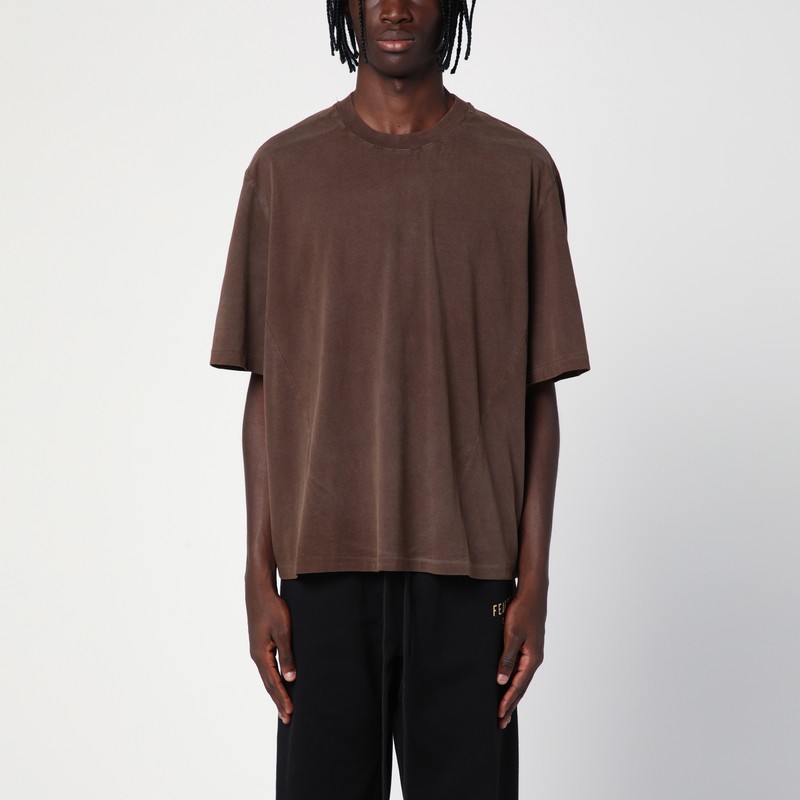 Organic cotton brown T-shirt