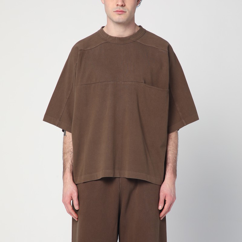 Cotton brown over T-shirt - Entire Studios - Modalova