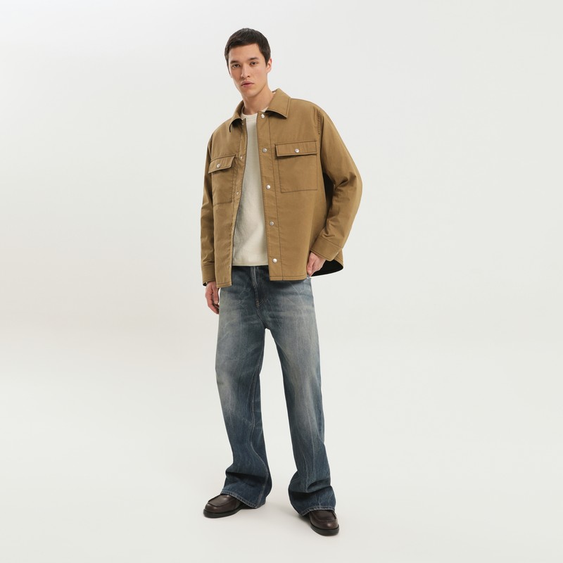 1989 Studio Boss Ergonomic Minimalist Green Slippers With Rubber Sole In Brown