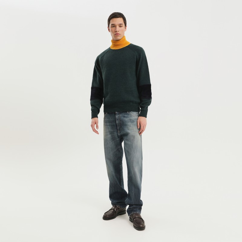 1989 Studio Old Malin Denim Pants In Blue