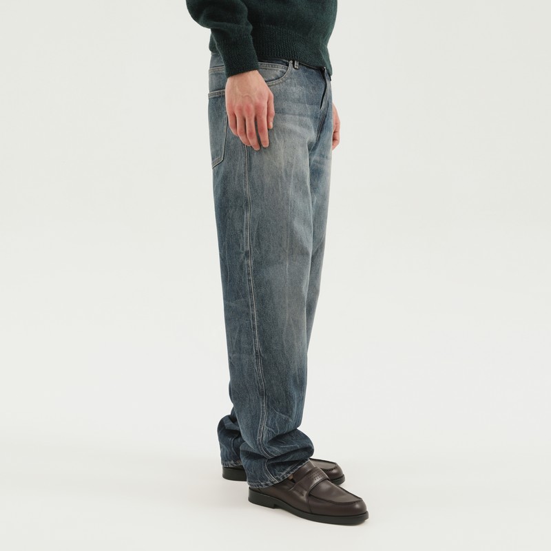 1989 Studio Old Malin Denim Pants In Blue