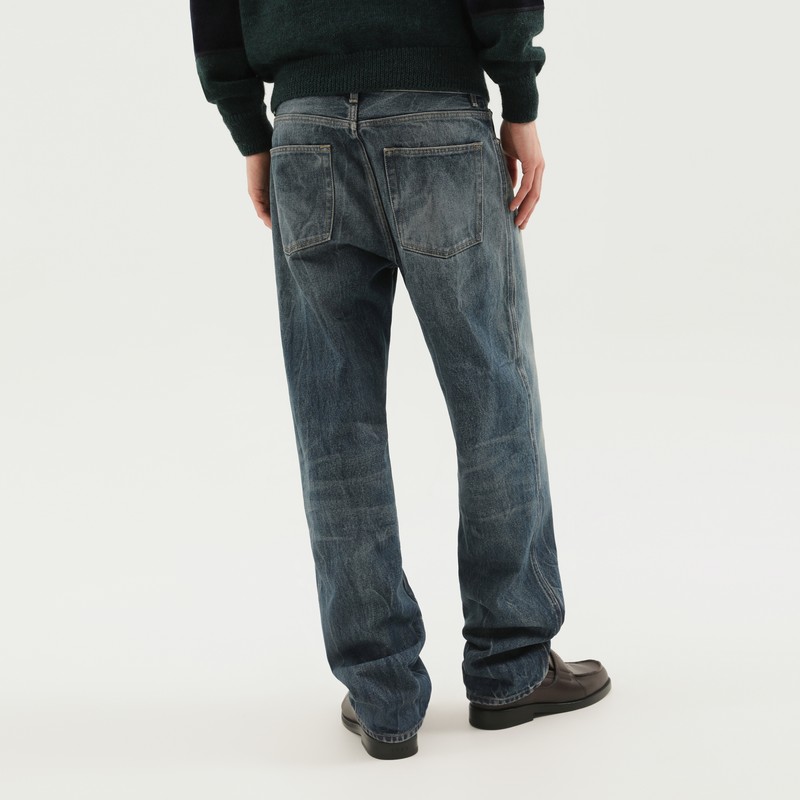 1989 Studio Old Malin Denim Pants In Blue