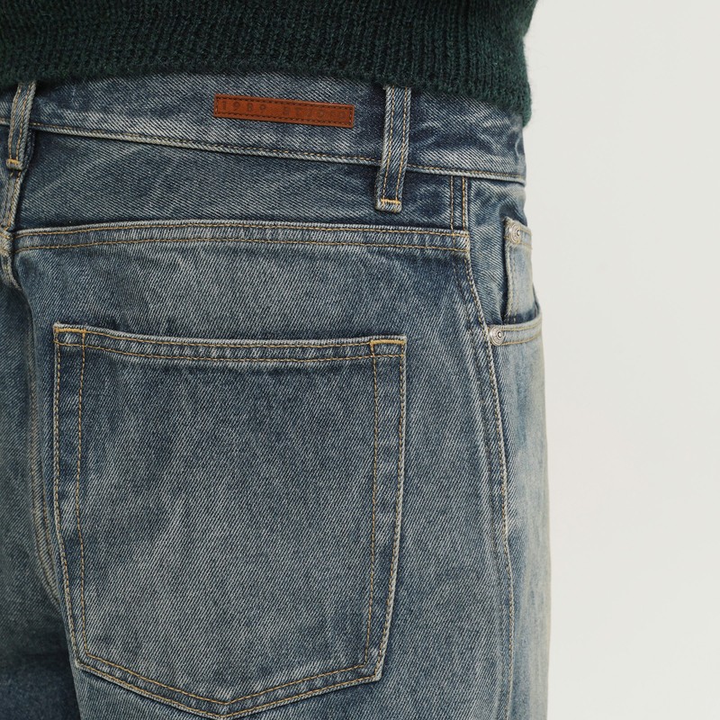1989 Studio Old Malin Denim Pants In Blue
