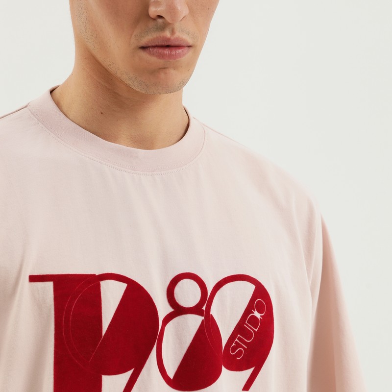 1989 Studio Burberry Black Polyester Blend Baseball Cap In Pink