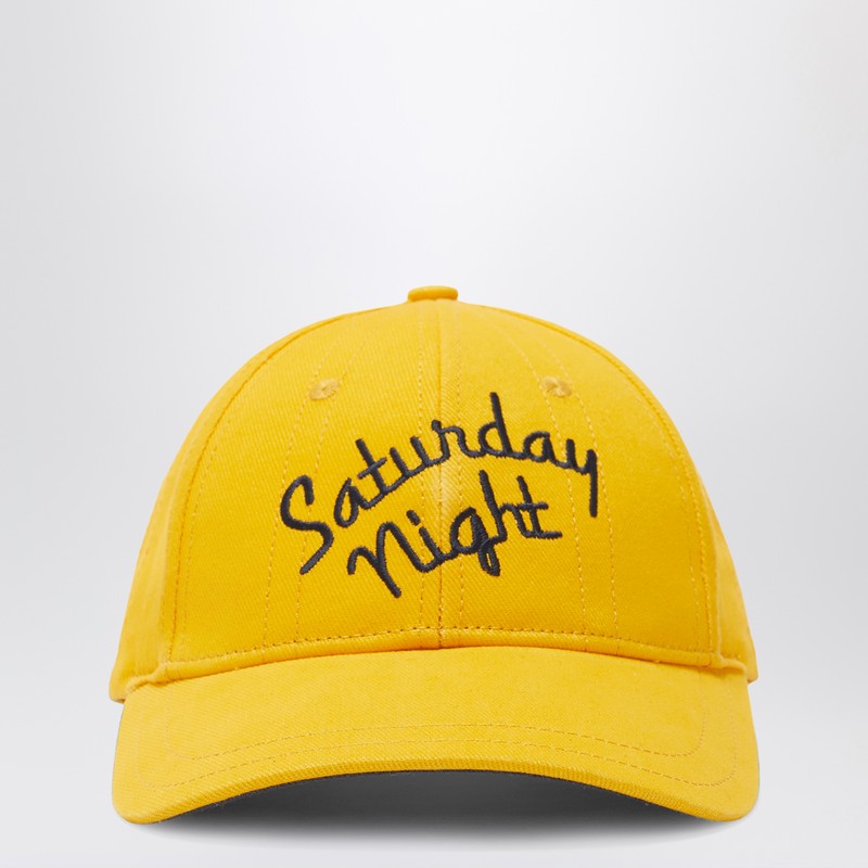 Saturday Night yellow baseball cap