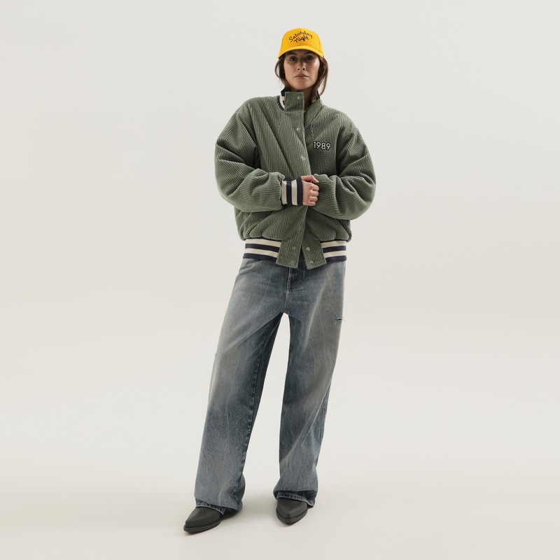 1989 Studio Distressed Wide-leg Denim Trousers With Belt Loops In Blue