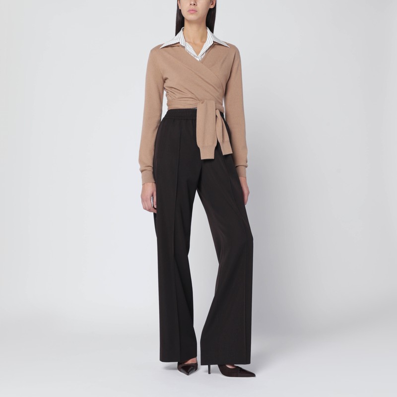 Dolce & Gabbana White Pinstriped Shirt In Silk And Cotton In White