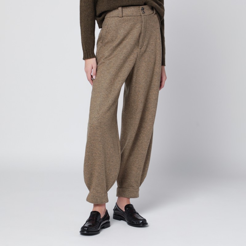 Brown mélange Rio Bodro trousers