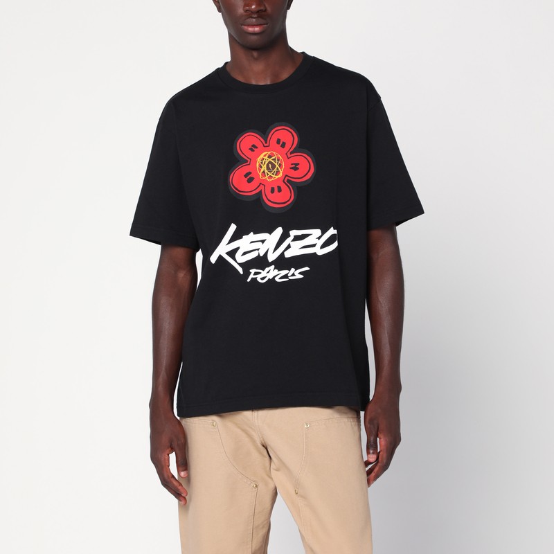 Kenzo X Futura 2000" T-shirt In Black