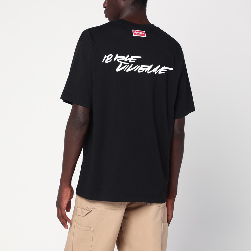 Kenzo X Futura 2000" T-shirt In Black
