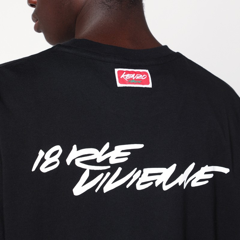 Kenzo X Futura 2000" T-shirt In Black