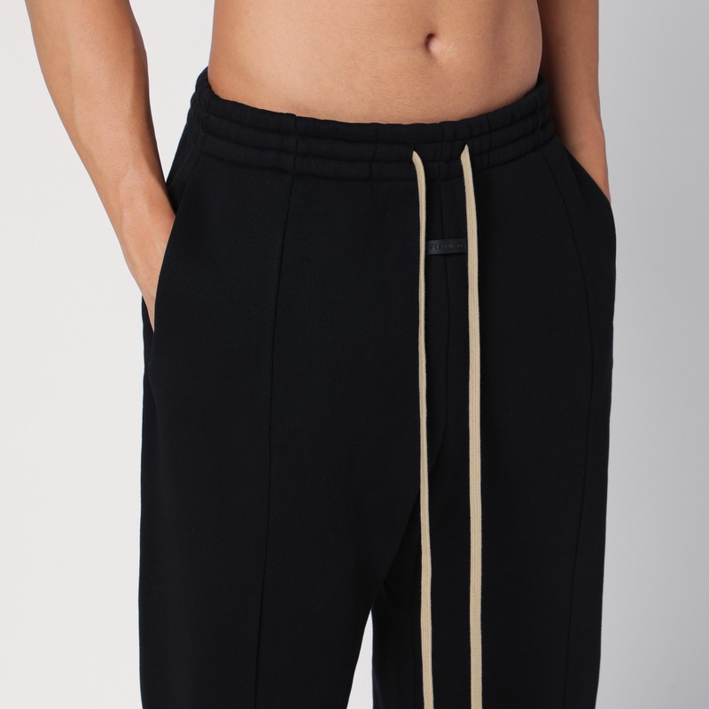 Fear Of God Virgin Wool Straight-leg Trousers In Black