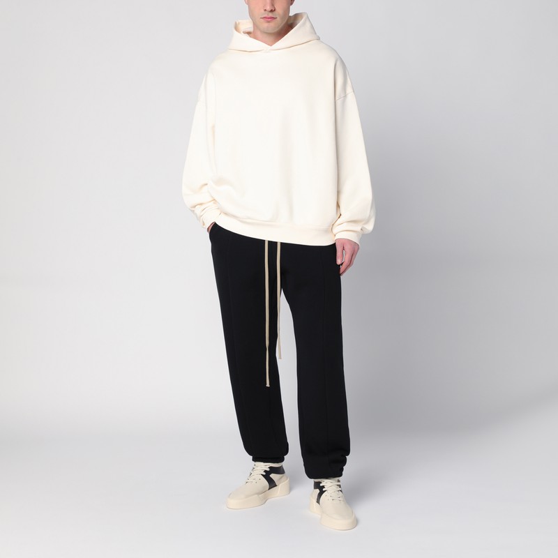 Fear Of God Long-sleeve Cotton Hoodie In White