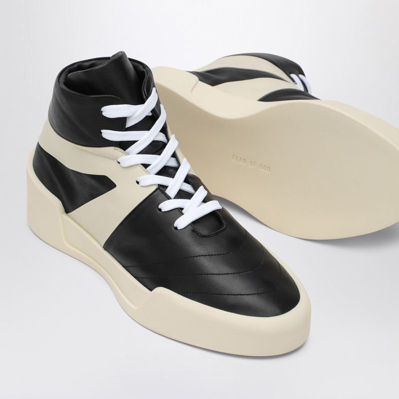 Fear Of God Black/cream Basketball Sneaker In Black