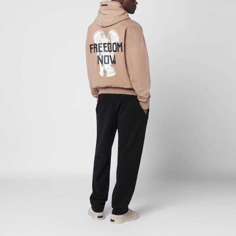 Fear Of God Sand-colored Revolution! Hoodie In Brown