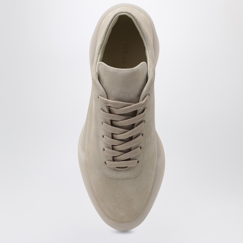 Fear Of God Beige Suede Aerobic Low Sneakers Men In Yellow