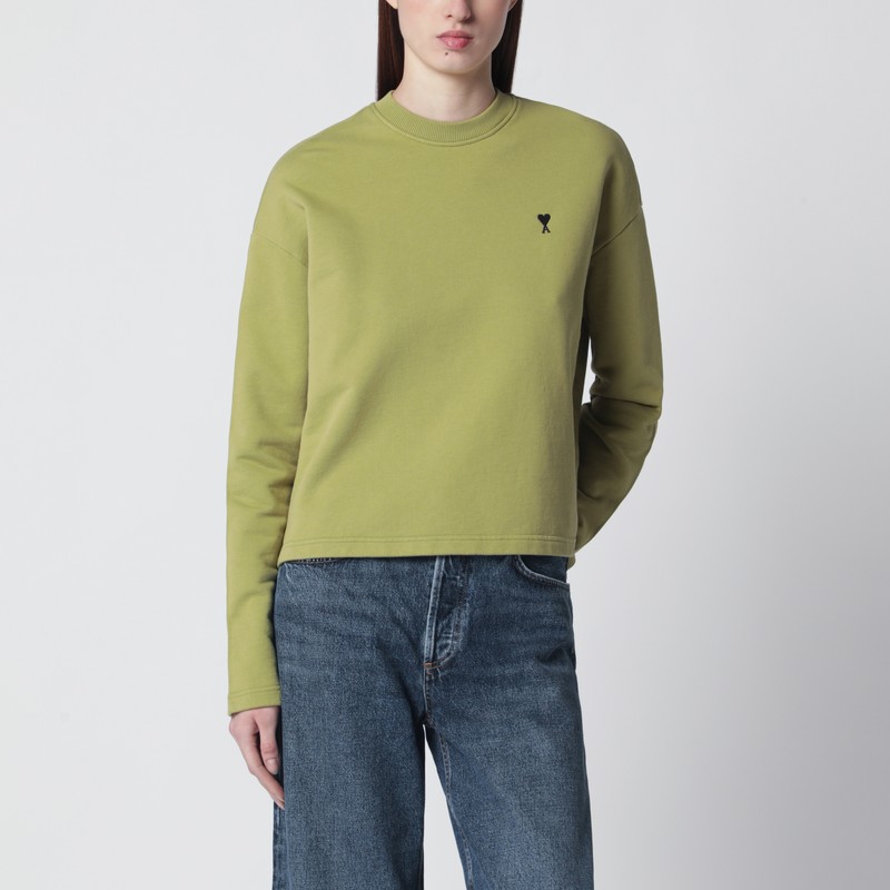 Ami de Coeur matcha green sweatshirt