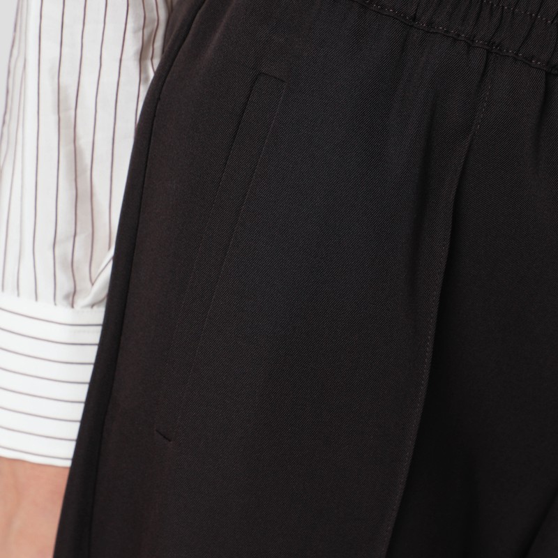 Dolce & Gabbana Brown Wool Trousers In Brown