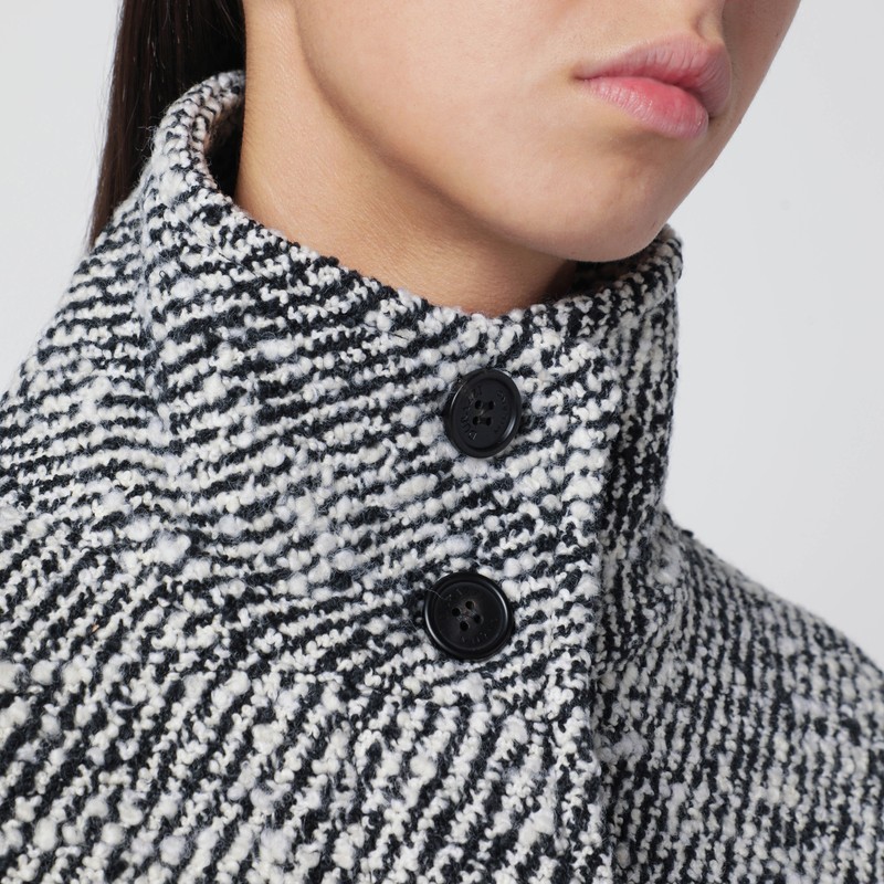 Durazzi Milano High-neck Bomber Jacket In Black