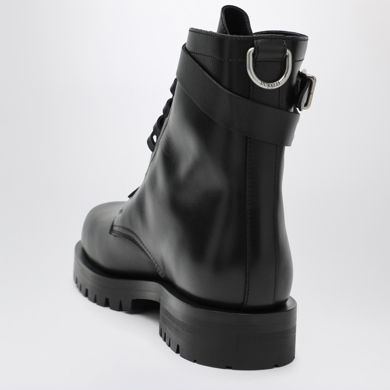 Durazzi Milano Buckle-strap Boots In Black
