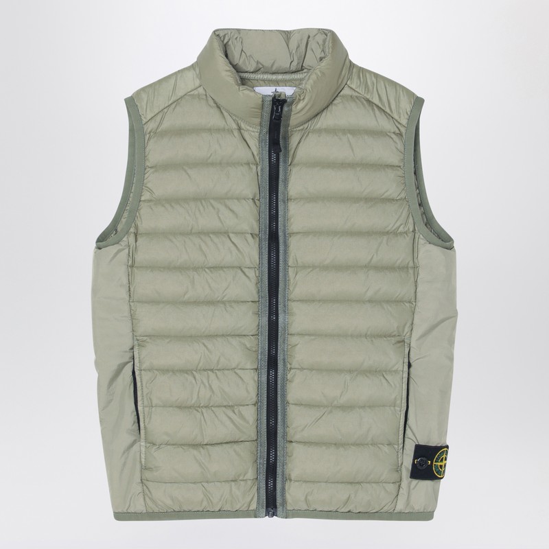 Moss green nylon vest