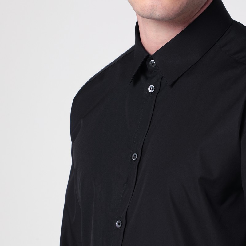 Dolce & Gabbana Black Cotton Shirt