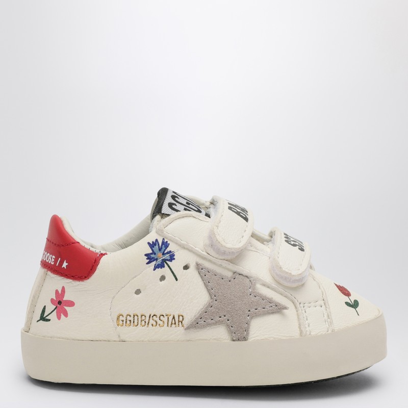 Sneaker Baby Old School white/red