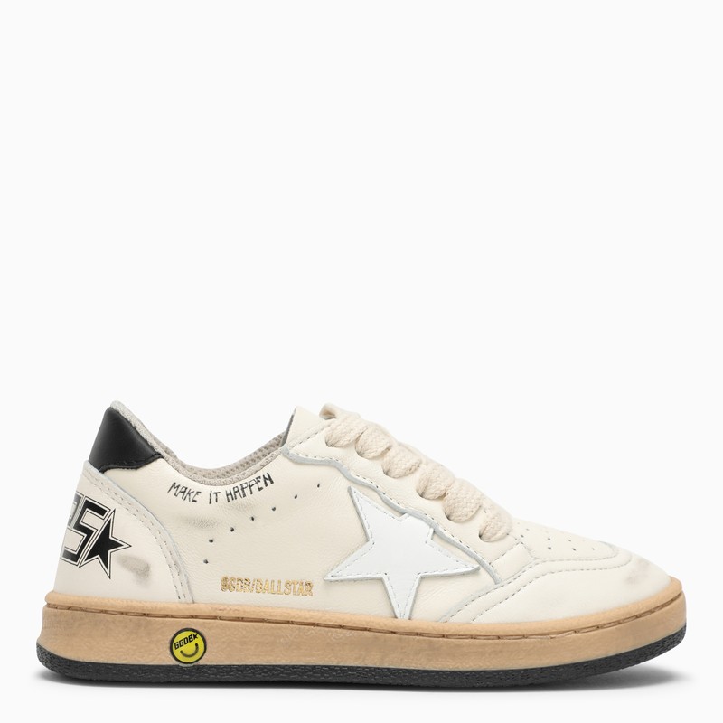 Ball Star white/black trainer