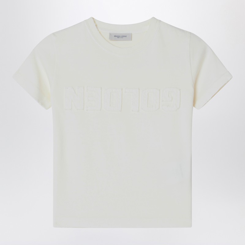 White t-shirt with logo