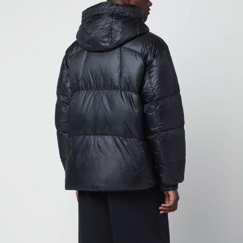 Goldwin Black Padded Parka In Pertex Quantum In Black