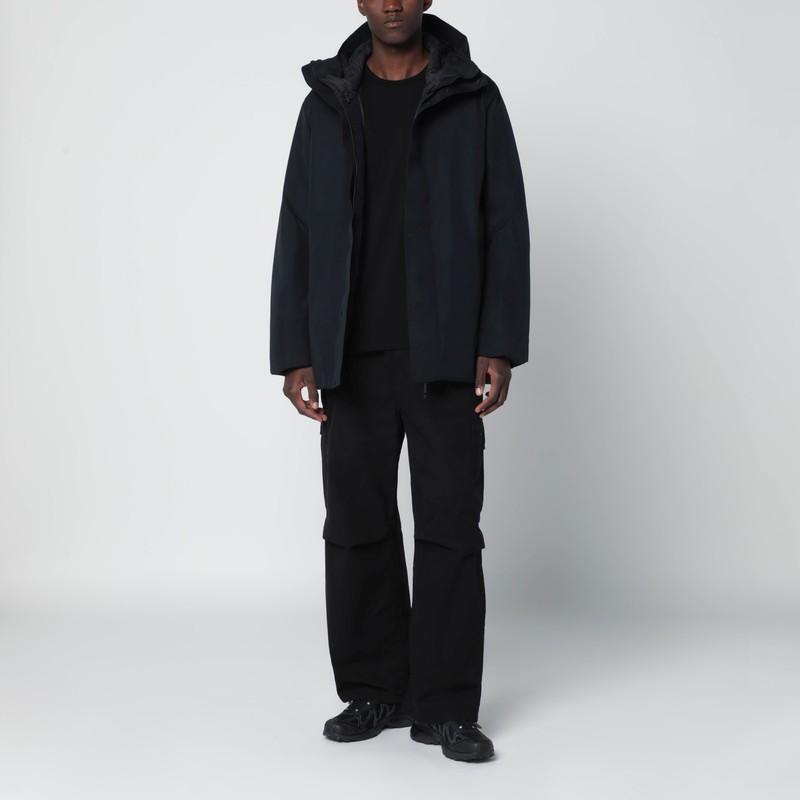 Goldwin Black Gore-tex Down Jacket In Black