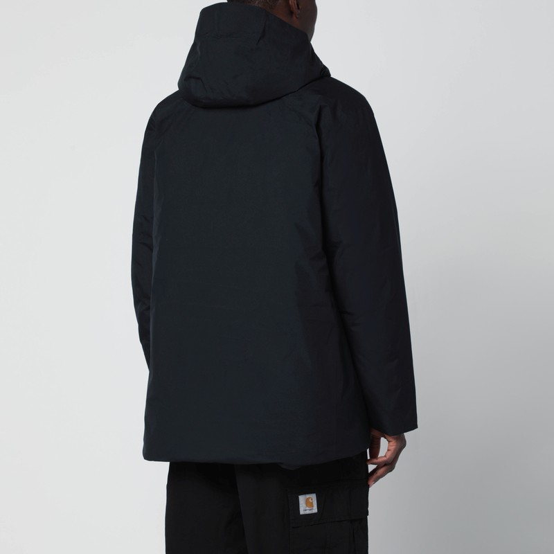 Goldwin Black Gore-tex Down Jacket In Black