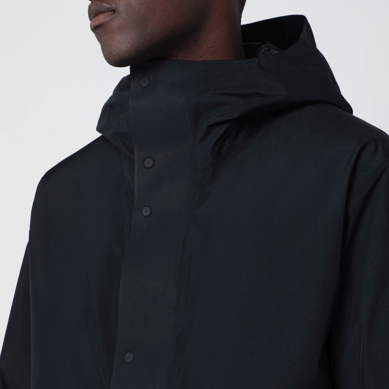 Goldwin Black Gore-tex Down Jacket In Black