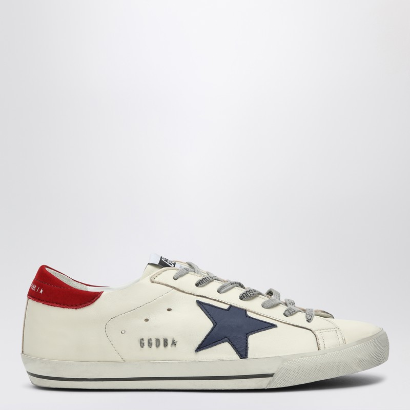 White/blue/red Super Star Sneaker